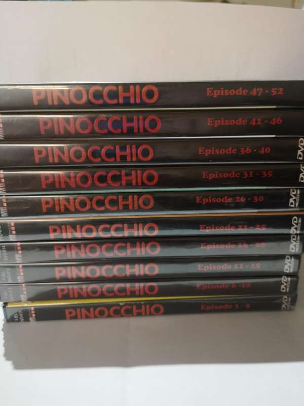 Pinocchio - Complete Set (Episodes 1-52) (10-DVD) [New!]
