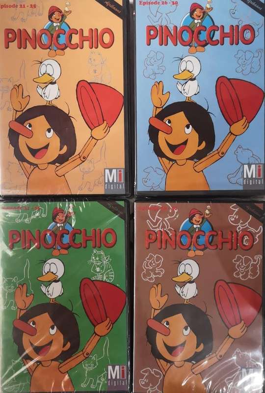 Pinocchio - Complete Set (Episodes 1-52) (10-DVD) [New!]