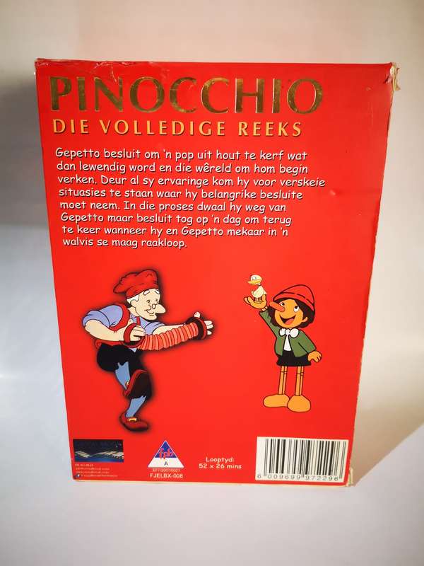 Pinocchio Complete Set (Episodes 1-52) (10-DVD) RED 2