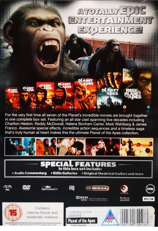 Planet of the Apes - Evolution Collection (7-DVD Box Set)