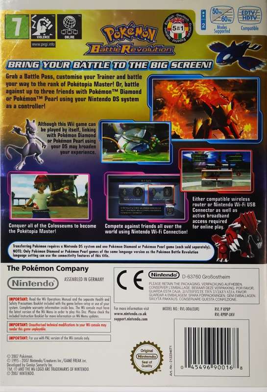 Pokemon - Battle Revolution (Wii)