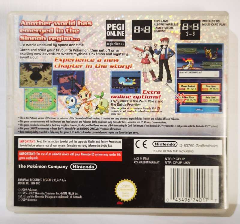 Pokemon - Platinum Version (Nintendo DS)