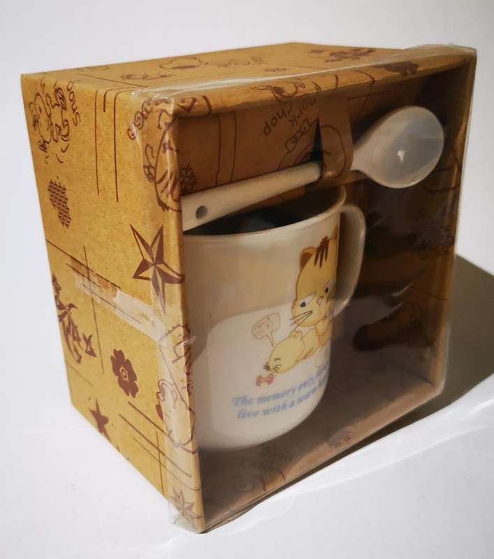 Porcelain Baby Mug and Spoon Set [New]