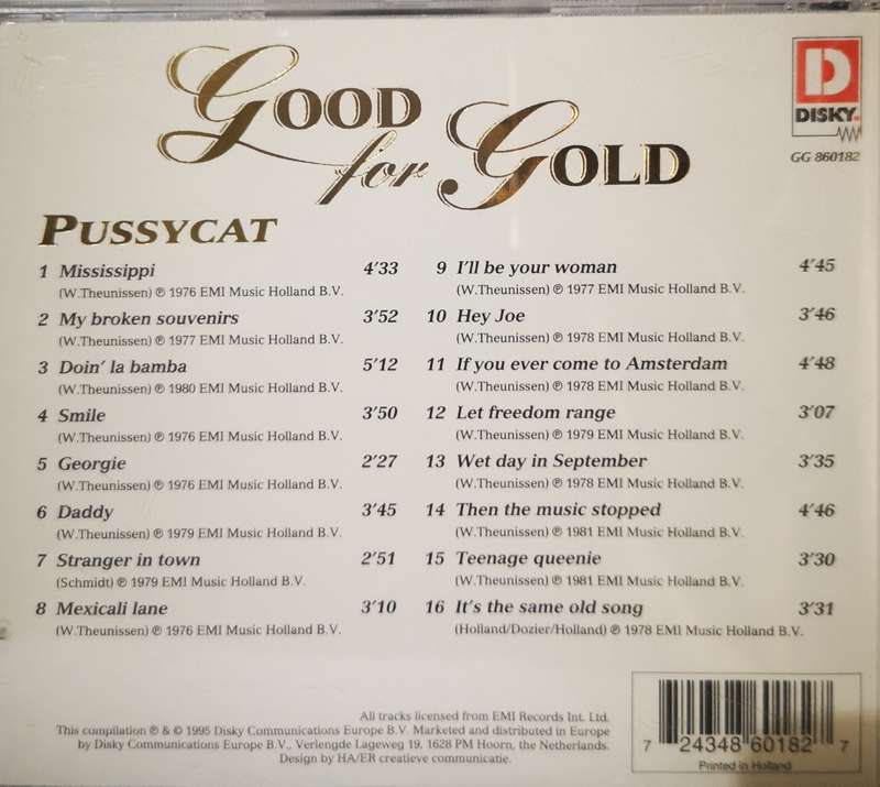 Pussycat - Good For Gold (CD)