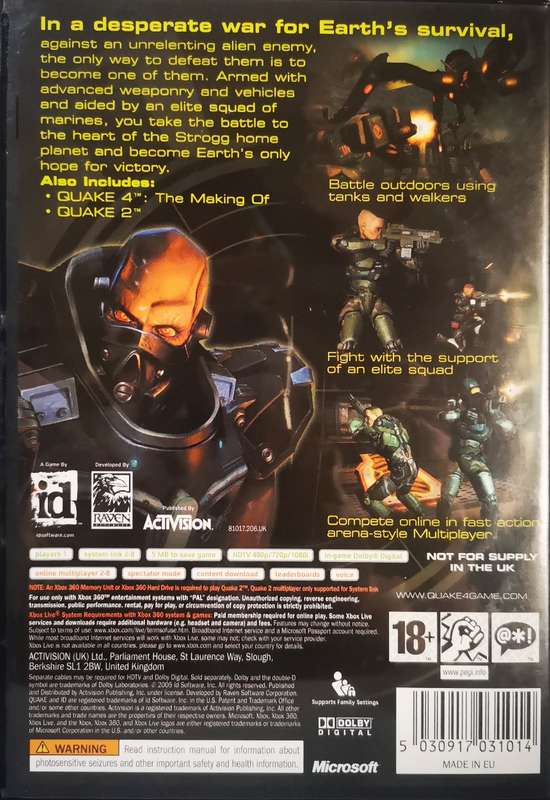 Quake 4 (XBOX360)