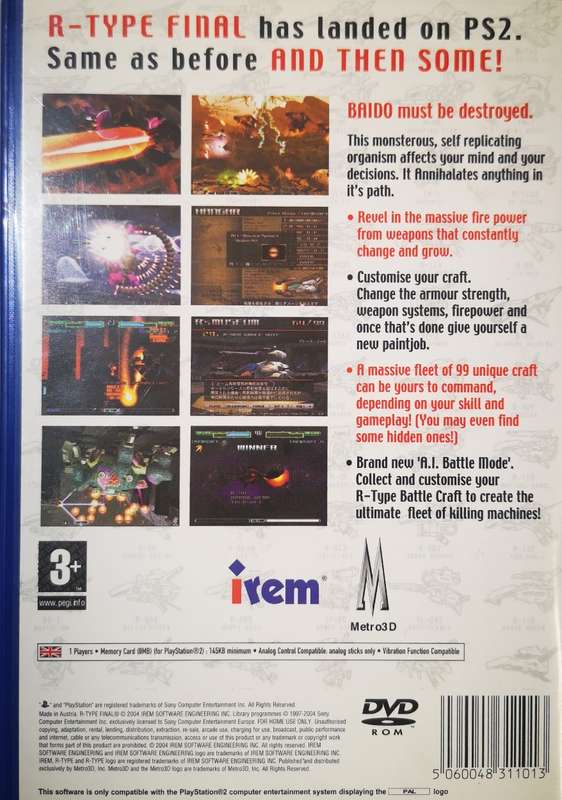 R-Type Final (PS2)