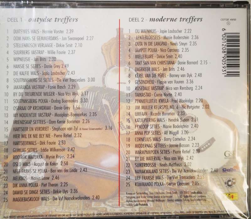 RSG se Gewildste Boeremusiek CD (2-CD)