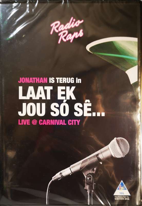 Radio Raps - Laat ek jou so se ... (Jonathan terug in Live @ Carnival City) (DVD) []