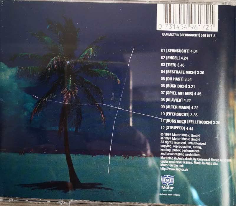 Rammstein - Sehnsucht (2-CD)