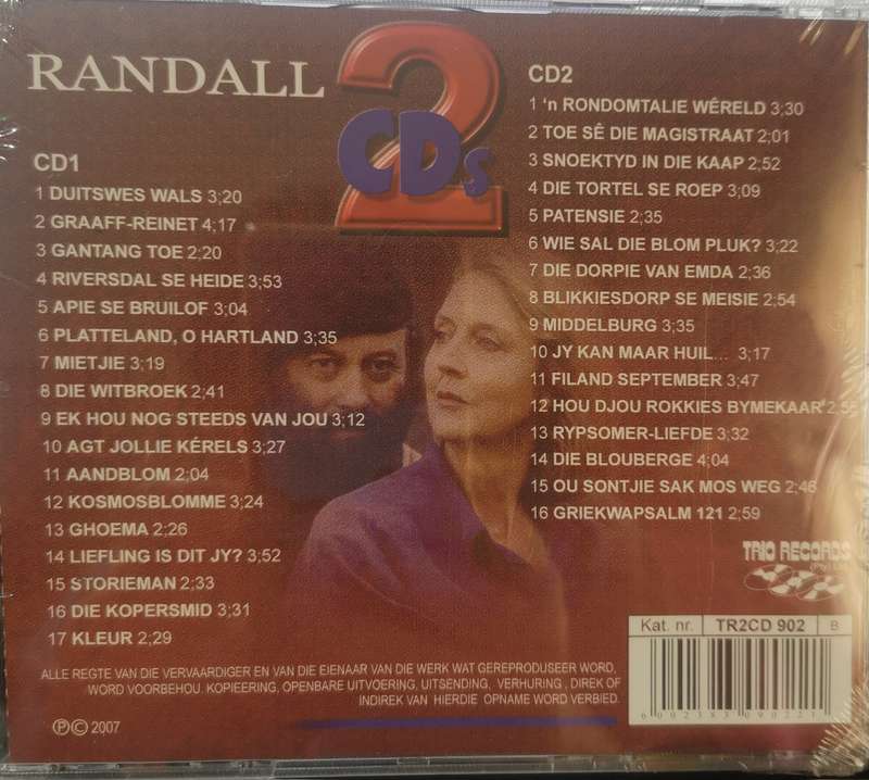 Randall Wicomb & Koba Wicomb - Die Rooi Rok / Uiteindelik (CD)