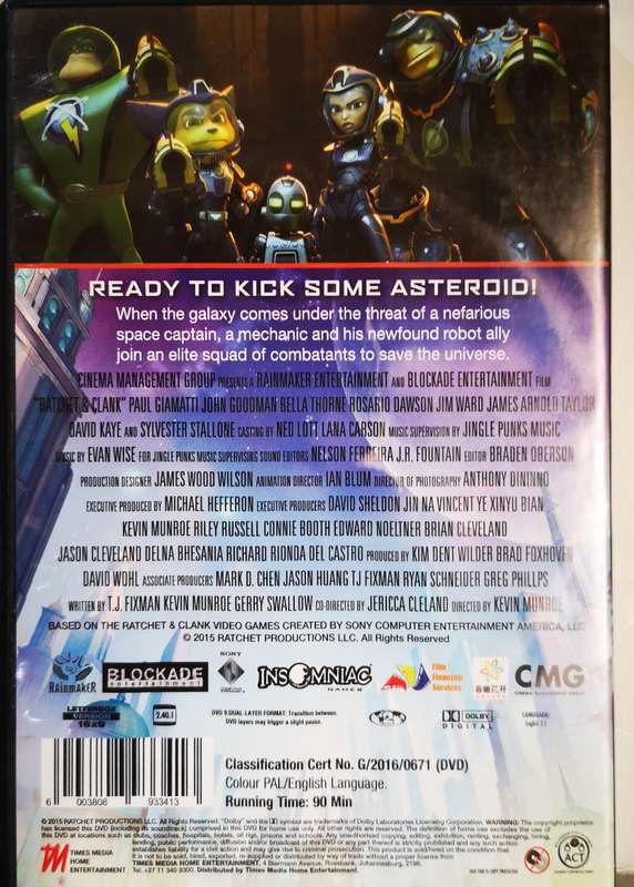 Ratchet & Clank - The Movie (DVD)