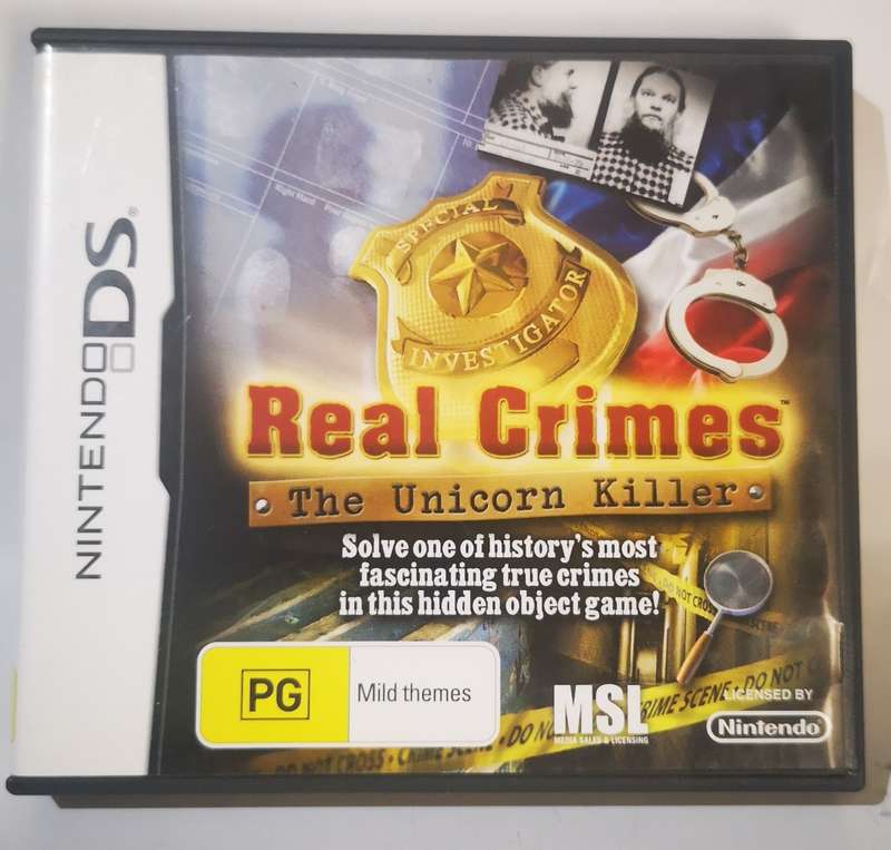 Real Crimes - The Unicorn Killer (Nintendo DS)