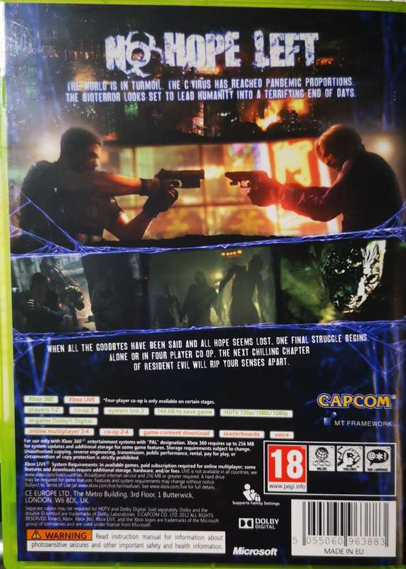 Resident Evil 6 (XBOX 360)