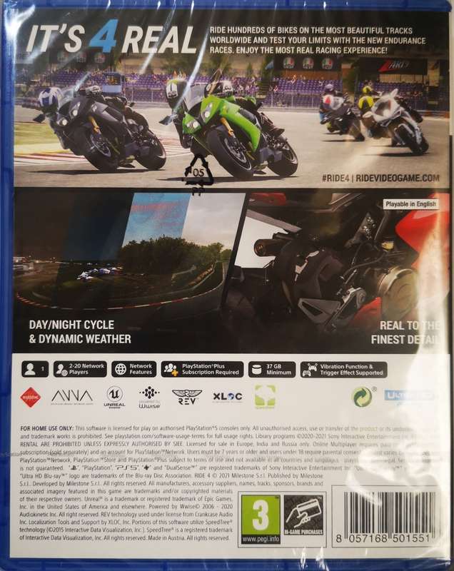 Ride 4 (PS5) [New]