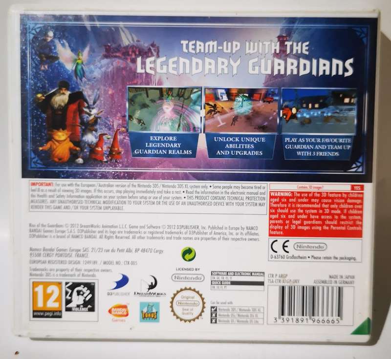 Rise of the Guardians (Nintendo 3DS)