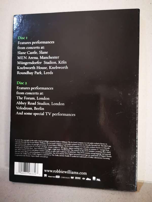 Robbie Williams - And Through It All Live 1997-2006 (2-DVD)