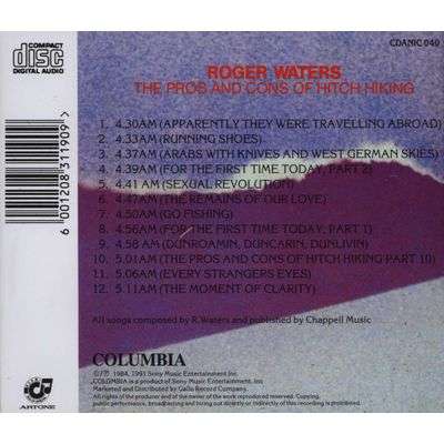 Roger Waters - The Pros And Cons Of Hitch Hiking (CD)
