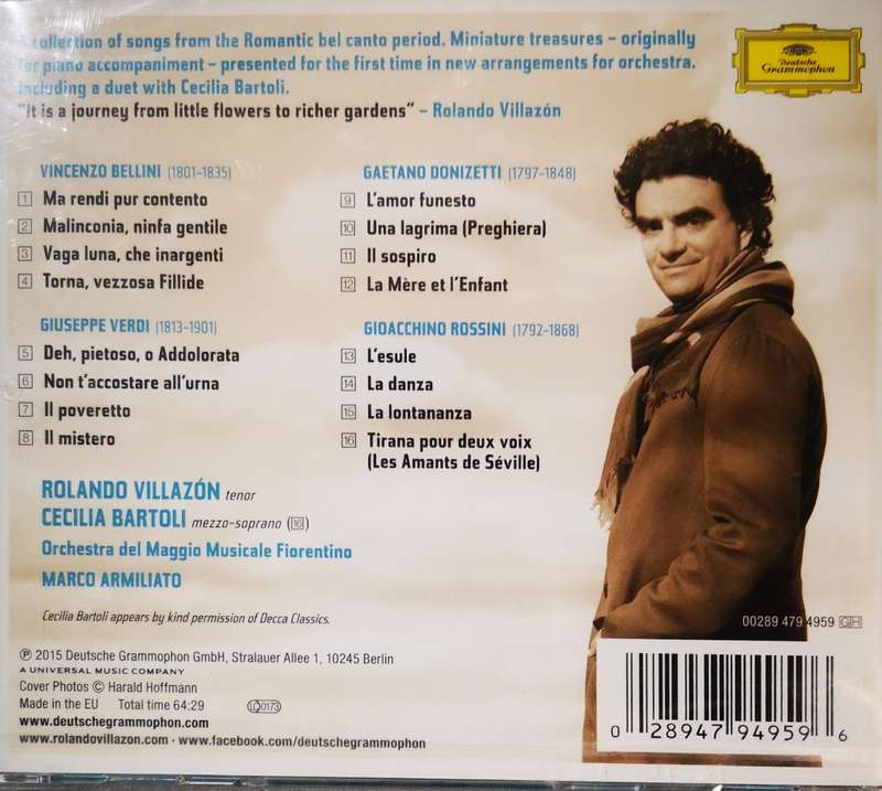 Rolando Villazón - Treasures of Bel Canto (CD) [New]
