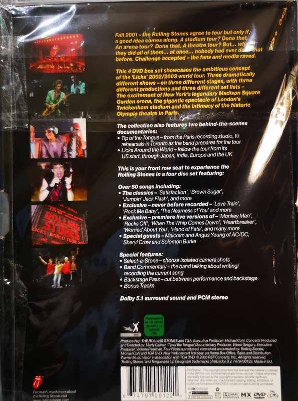 Rolling Stones - Four Flicks (4-DVD)