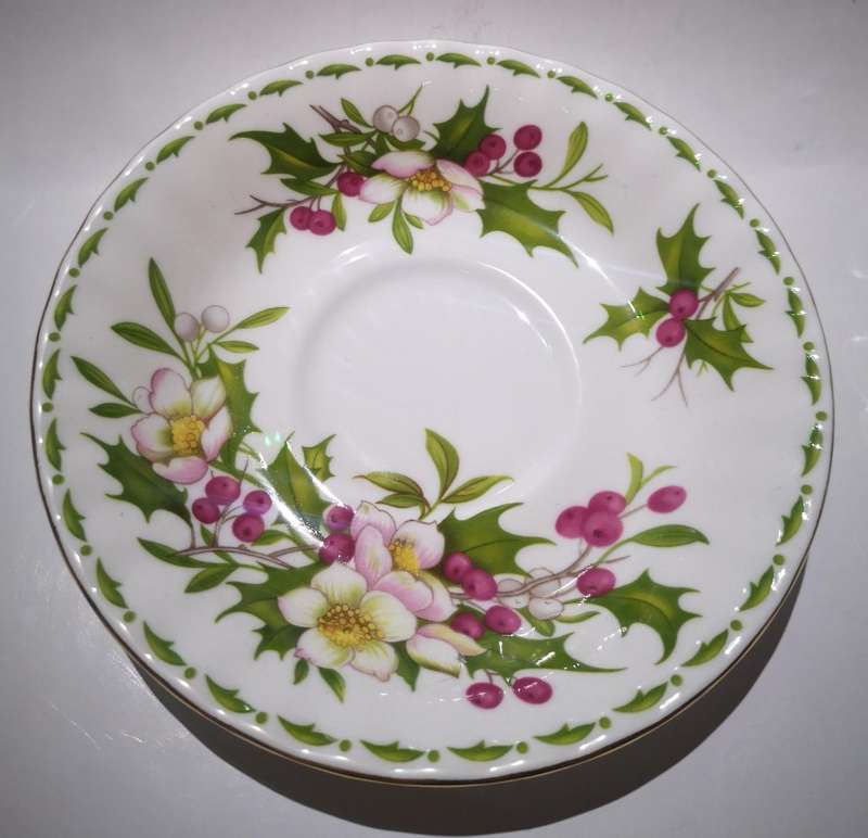 Royal Albert December Flower of the Month Duo