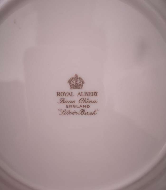 Royal Albert Silver Birch Trio