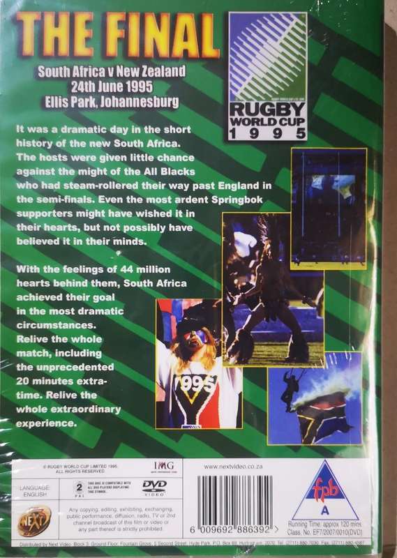 Rugby World Cup 1995 - The Final (DVD) [New]