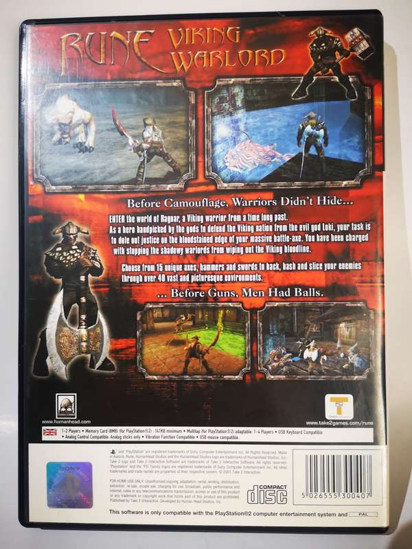 Rune Viking Warlord (PS2)