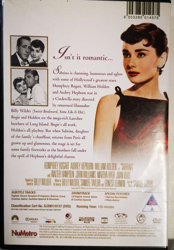 Sabrina (DVD)