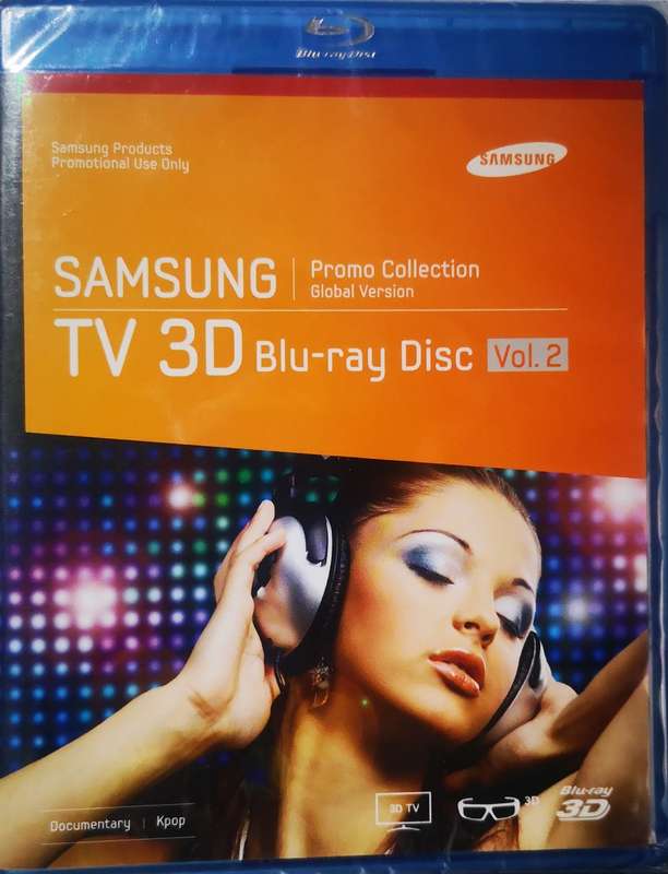 Samsung Promo Collection TV 3D Blu-ray Disc Vol 2 Documentary/Kpop (Blu-Ray) [New]