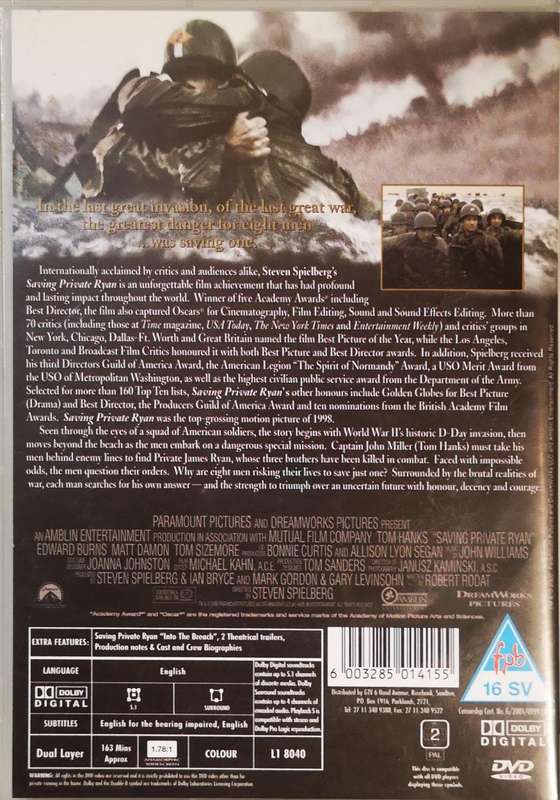 Saving Private Ryan (DVD)