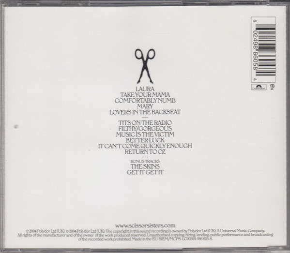 Scissor Sisters - Scissor Sisters (CD)