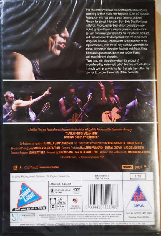 Searching for Sugar Man (DVD) [New]