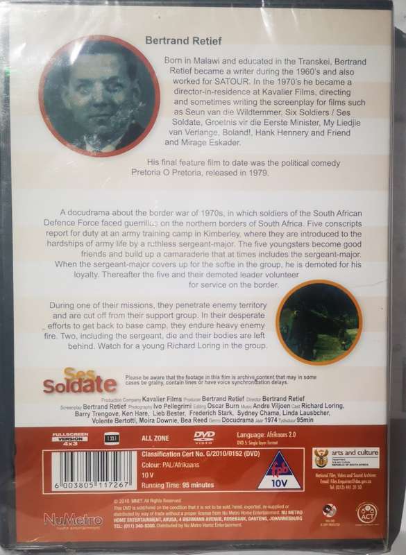Ses Soldate (DVD) [New]