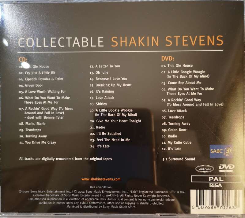 Shakin Stevens - Collectable (CD+DVD) [New]