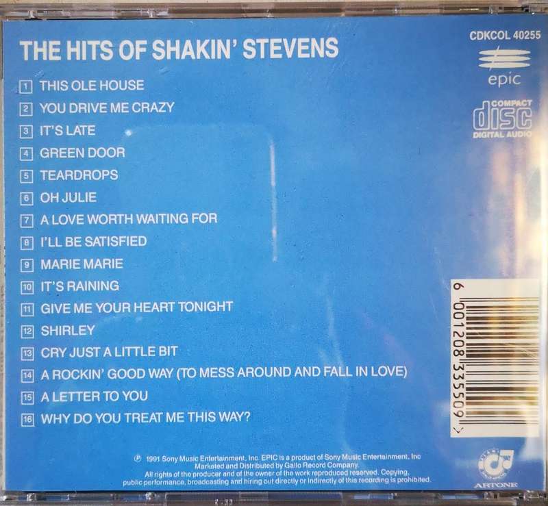 Shakin Stevens - The Hits Of (CD)