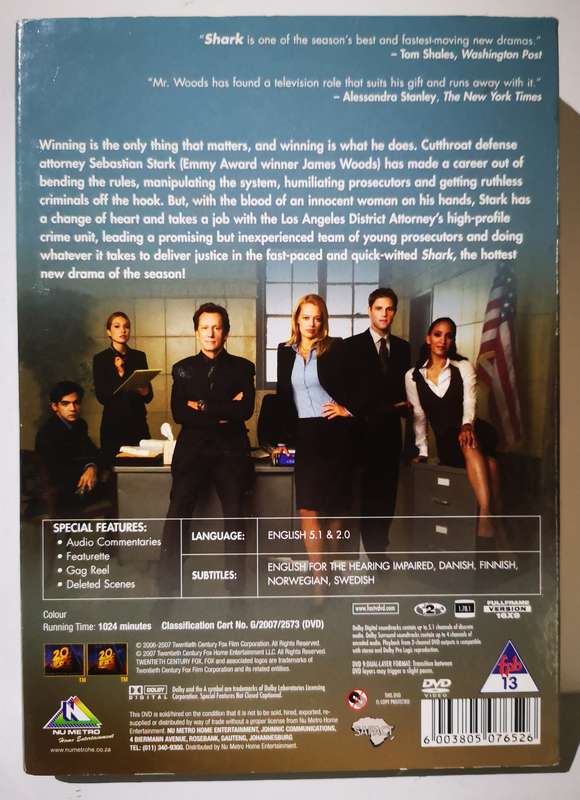 Shark - Season One (6-DVD)