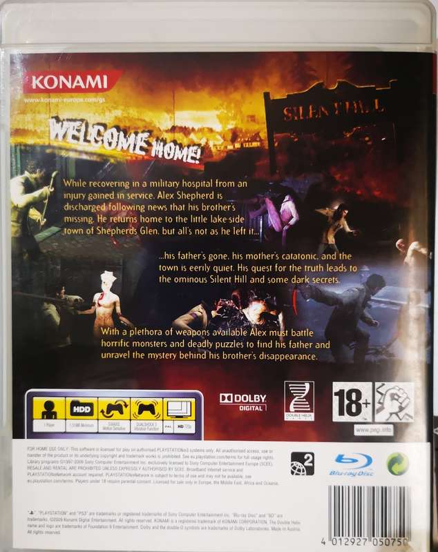 Silent Hill - Homecoming (PS3)