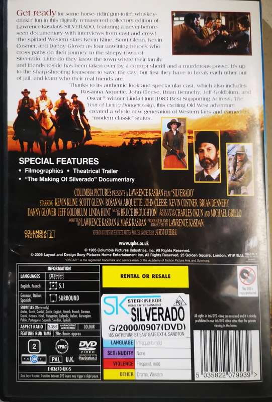 Silverado (DVD)
