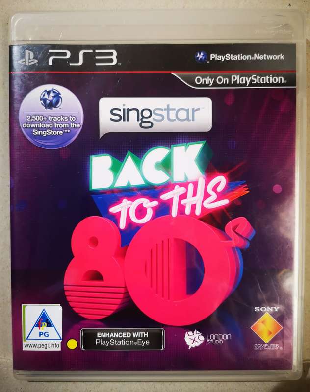 Singstar Back to the 80s (PS3)