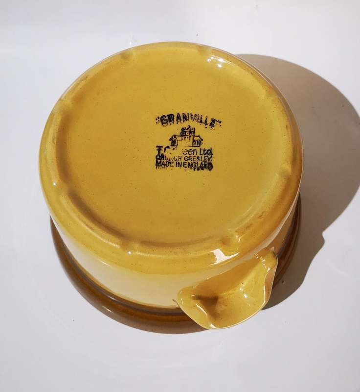 Small Vintage TG Green Ldt Granville Lidded Casserole Dish