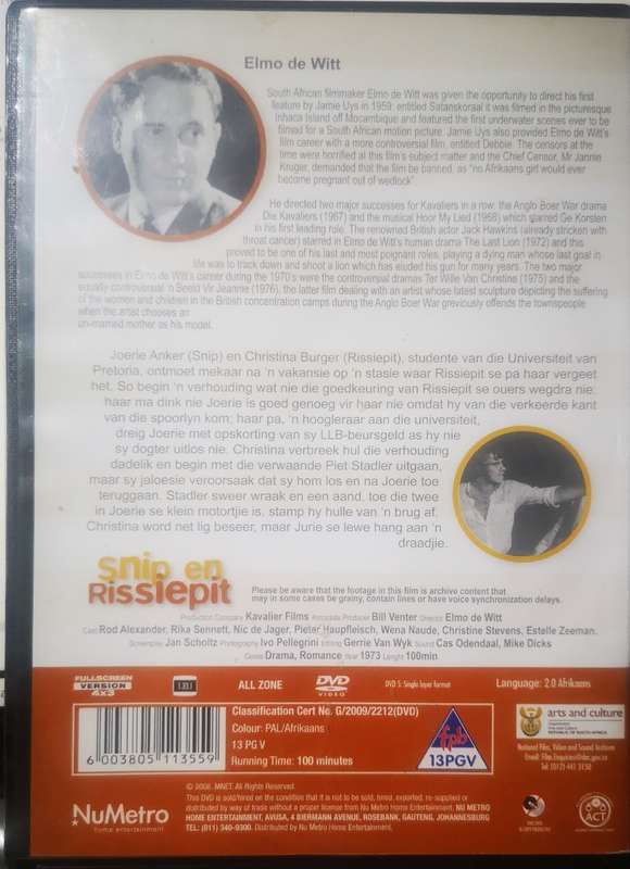 Snip en Rissiepit (DVD)