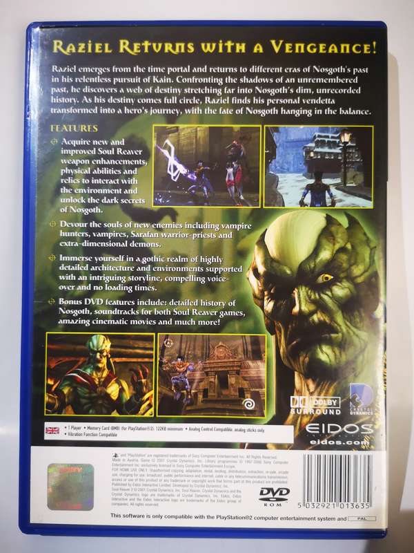 Soul Reaver 2 - The Legacy of Kain (PS2)