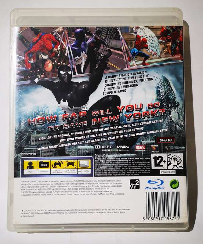 Spider-Man - Web of Shadows (PS3)