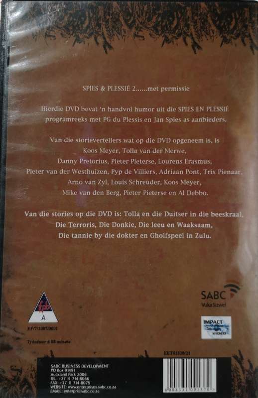 Spies & Plessie 2 (DVD)