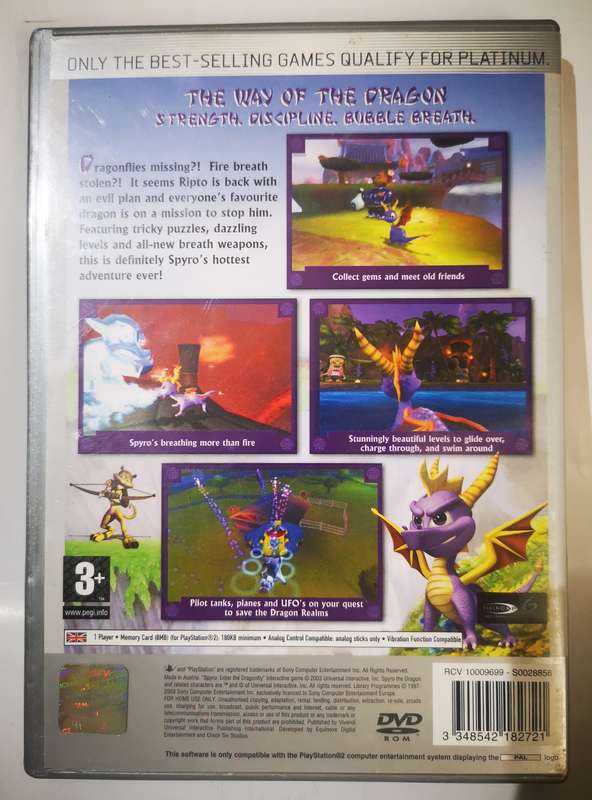 Spyro - Enter the Dragonfly (PS2)
