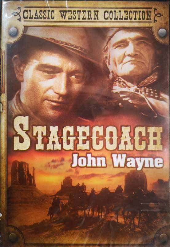 John Wayne - Stagecoach (DVD) [New]