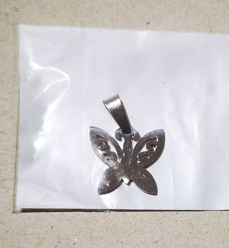 Stainless Steel Butterfly Pendant [New]