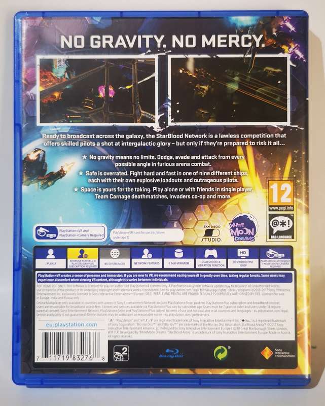 StarBlood Arena (PS4 VR) / As New