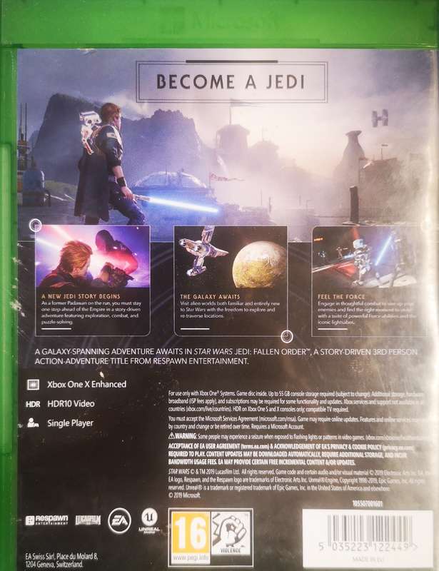 Star Wars - Jedi - Fallen Order (XBOX ONE)