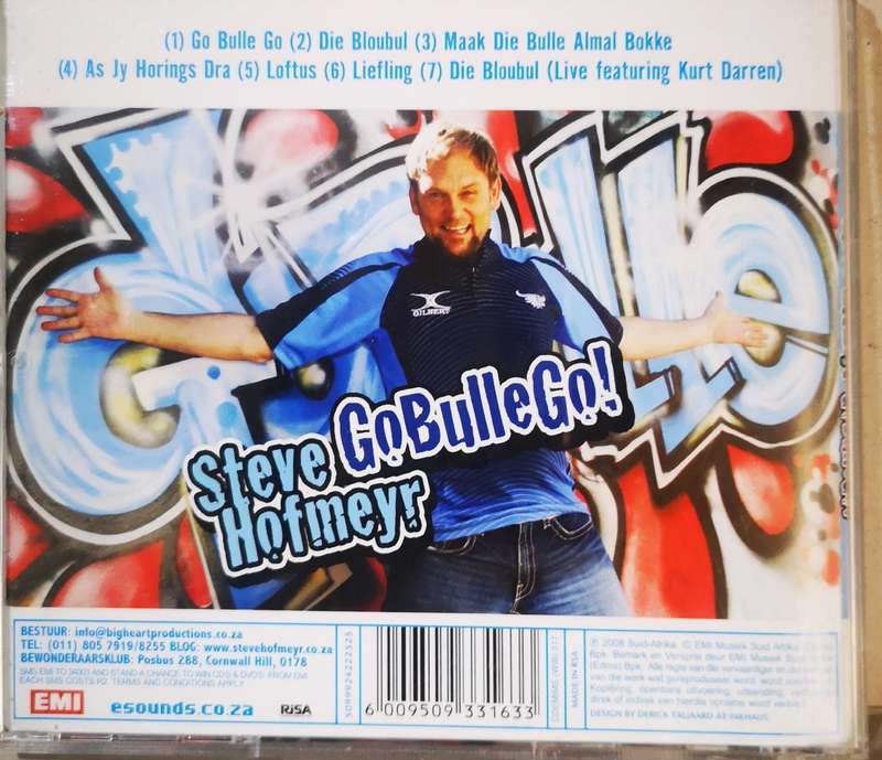 Steve Hofmeyr - Go Bulle Go (CD)